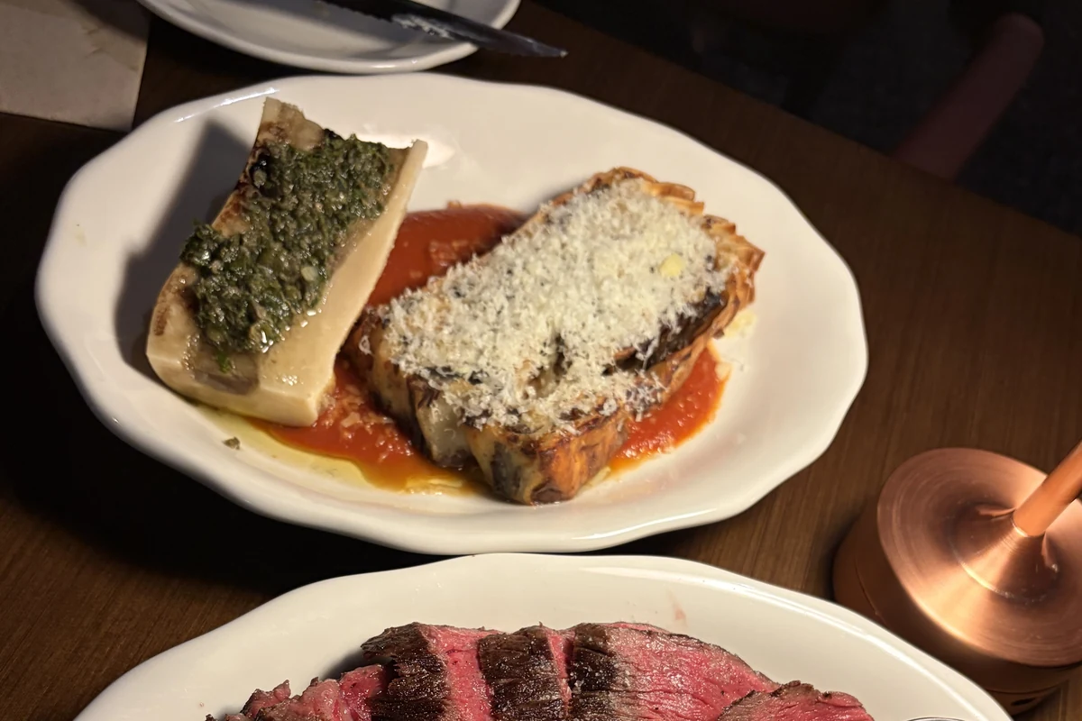 Bone marrow lasagne at Common Cuts in Melbourne